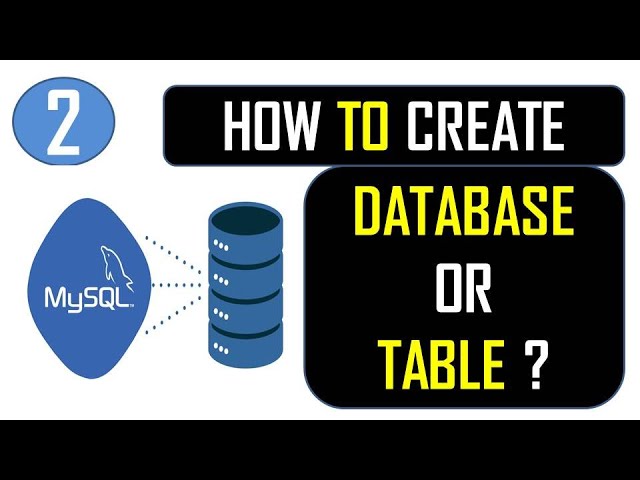 How to Create a MySQL Database | How to create table in a database in MYSQL in Hindi | CBSE MYSQL
