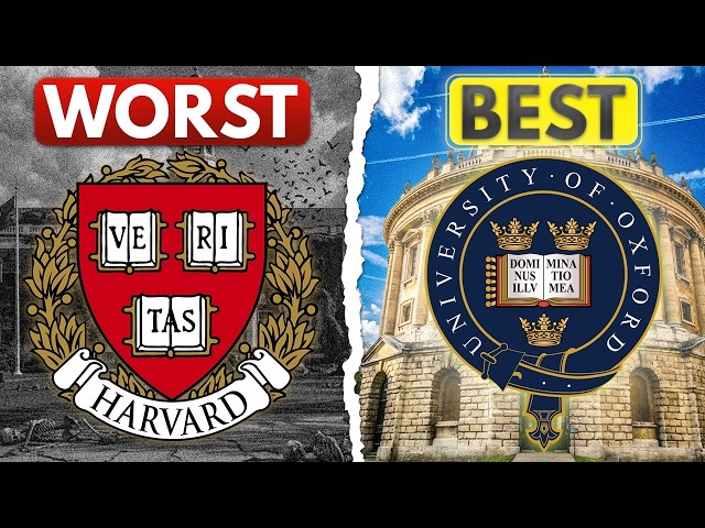 Top 30 Global Universities Ranked BRUTALLY