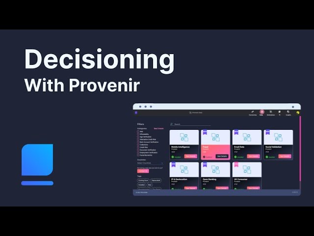 Decisioning with Provenir in Less Than 2 Minutes