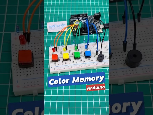 DIY Arduino Memory Challenge Game – Can You Beat It?
