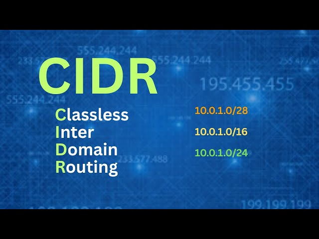 What is CIDR? | CIDR Notation Explained Simply for Beginners  #networking