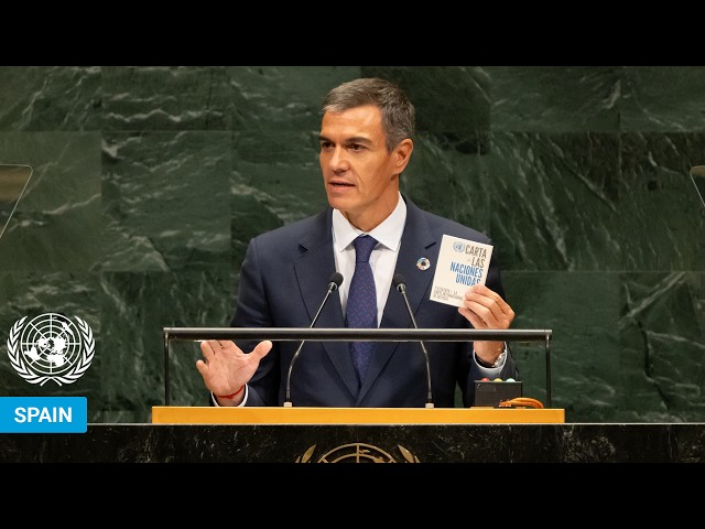 🇪🇸 Spain - President Addresses United Nations General Assembly 81st Session | #UNGA