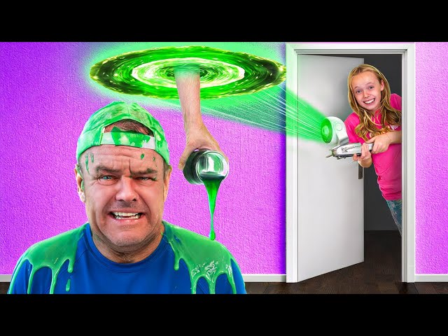 Sneaky Jokes With a Magic Portal! | Fun Squad