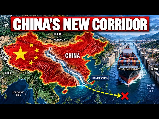 China Just Built a New Route to Shortcut to the Sea - PINGLU CANAL