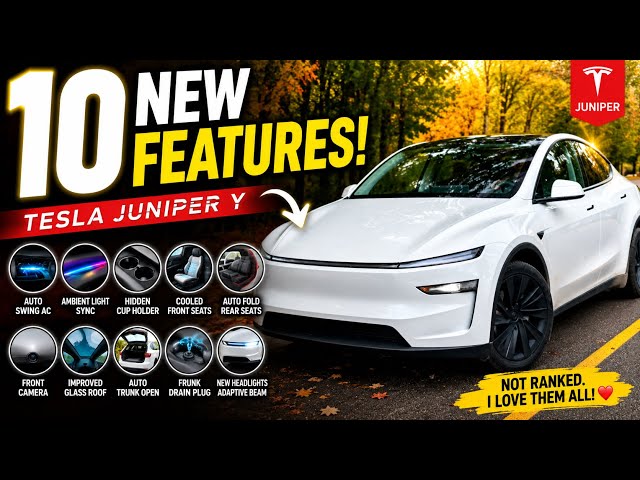 2026 Tesla Model Y Juniper – Top 10 Features I LOVE