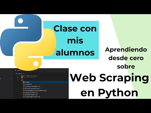 Web Scraping en Python desde cero - Cómo comienzo, cómo accedo al HTML, cómo extraigo datos