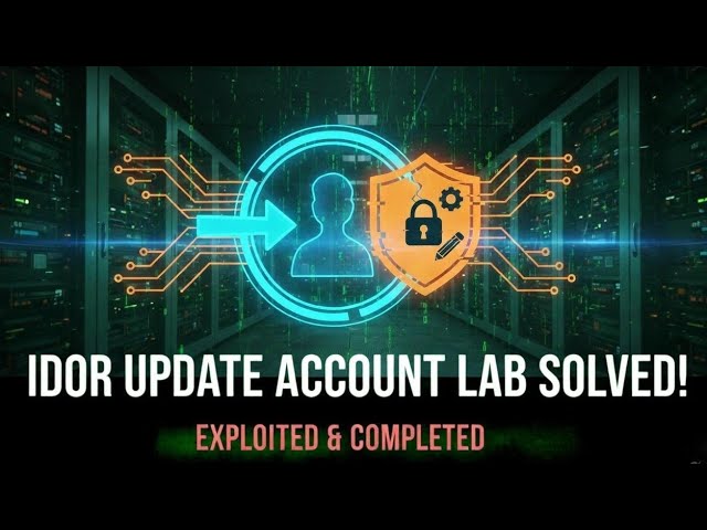 IDOR Update Account Lab | Hackviser | Skin Security