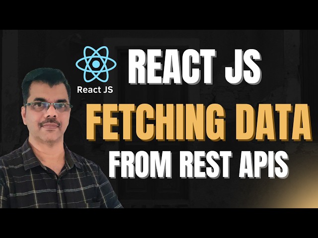 Fetching Data from REST APIs using AXIOS in REACT JS | React JS Tutorial for Beginners