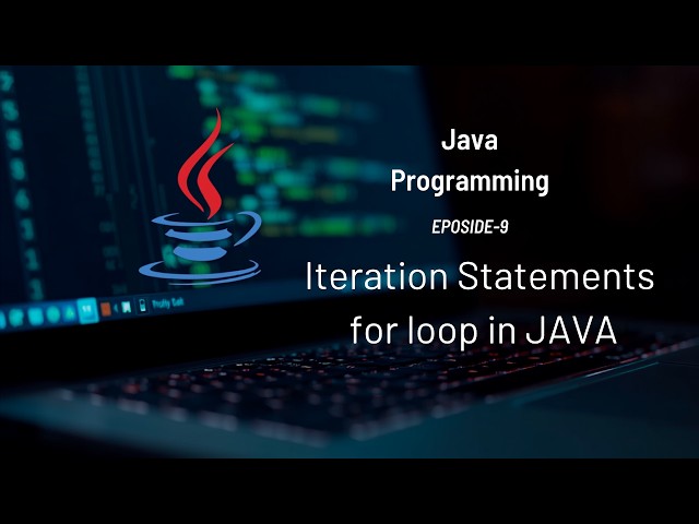 for loop in Java | #Eposide 9