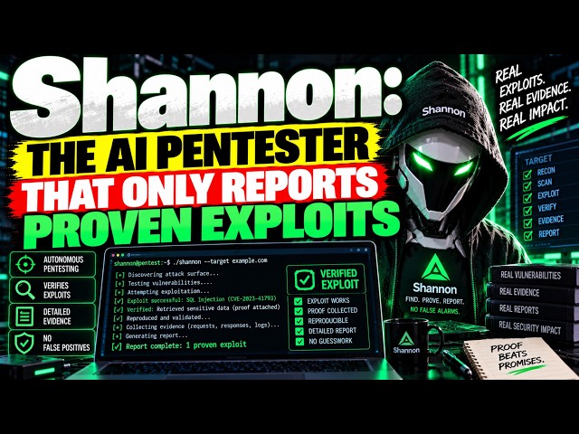 Shannon: The AI Pentester That Only Reports Proven Exploits