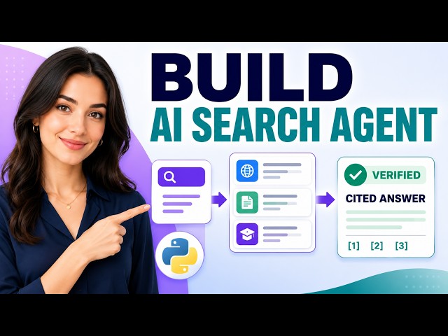 Build a Google like AI Search Agent in Python That Reads and Cites Sources