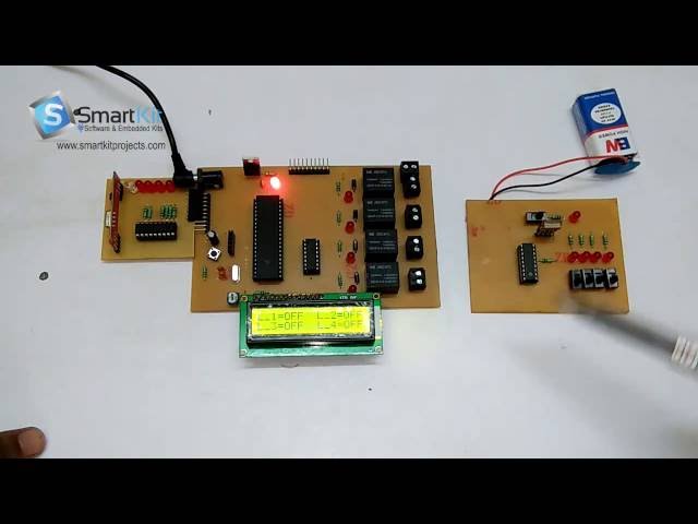RF Based Home Automation System using 8051 Based Microcontroller
