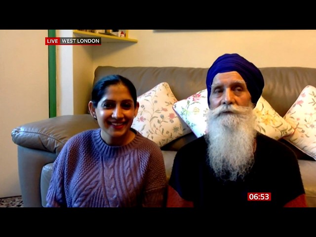 BBC breakfast: Rajonder Singh the skipping sikh