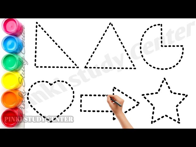 Shapes song for kids, learn 2D shapes, colors for toddlers | Preschool Learning | Part 409