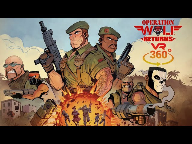Operation Wolf Returns VR 360° Old-school shooting gallery