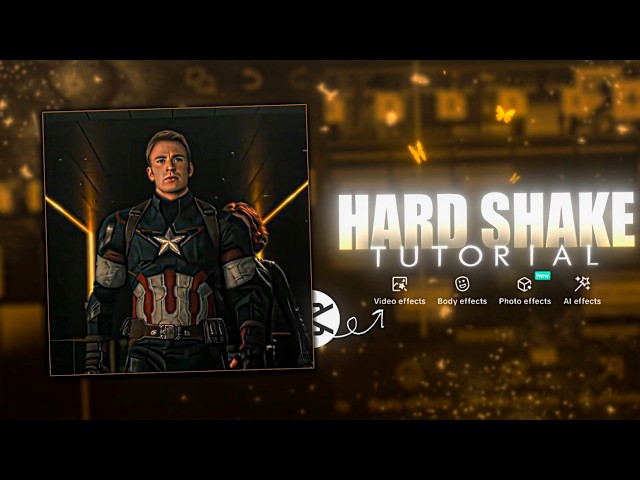 Hard Shake Tutorial In Mobile | Capcut video editing
