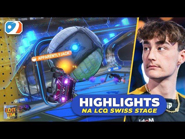 APPARENTLYJACK is BACK! | RLCS LAST CHANCE Qualifier | NA Swiss Highlights!