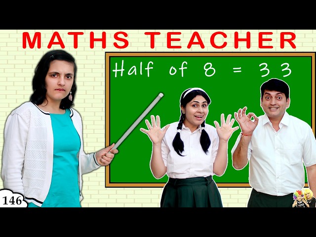 MATHS TEACHER | Comedy Types of students in Maths class | Ep 146 Aayu and Pihu Show