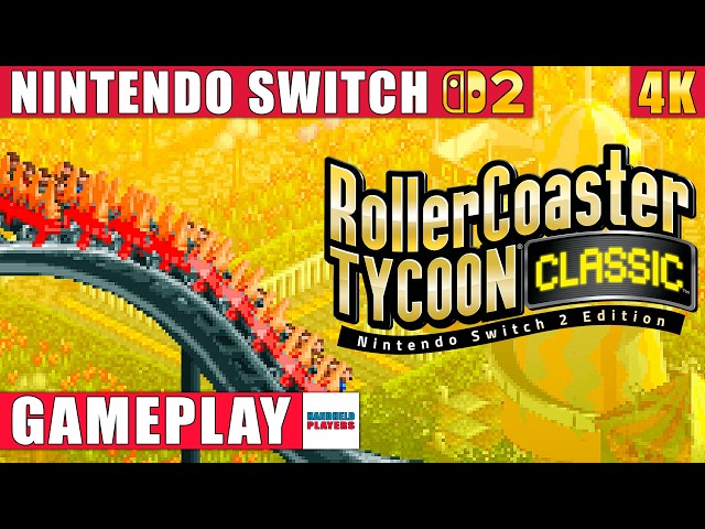 RollerCoaster Tycoon Classic - Nintendo Switch 2 Edition Gameplay in 4K