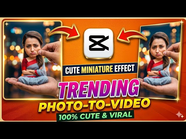 Instagram Trending Photo & Video Editing in Tamil 🤩 Trending Miniature Photo Editing in Gemini AI 💥