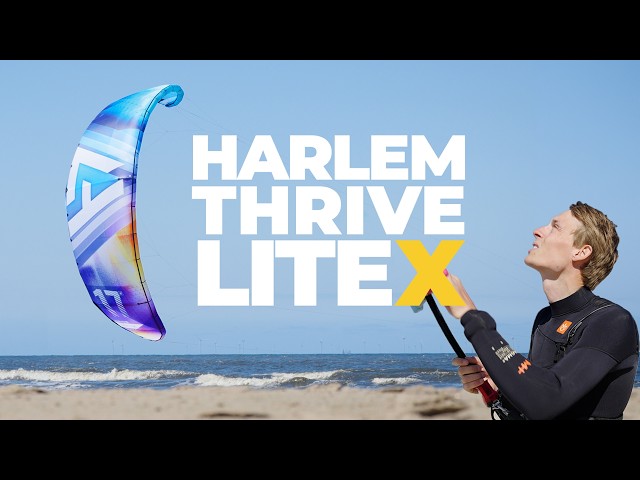 We Tried Kitesurfing in 5 Knots! | HARLEM Thrive LiteX Review