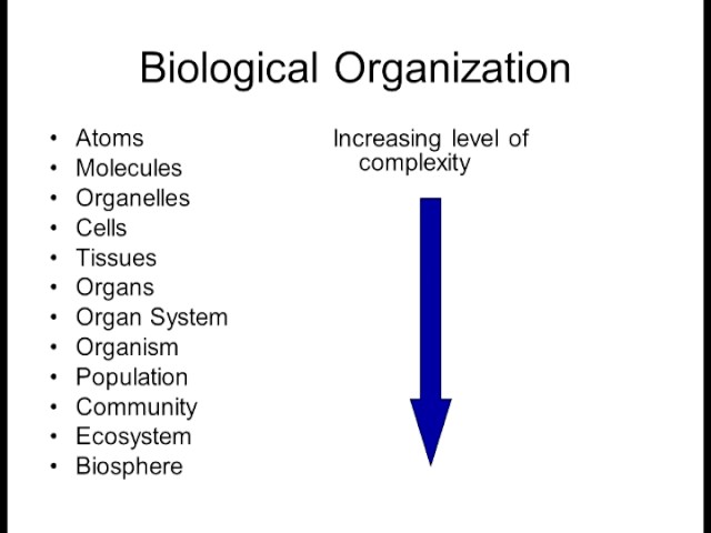 Biology 1010 Lecture 1 Intro to Biology