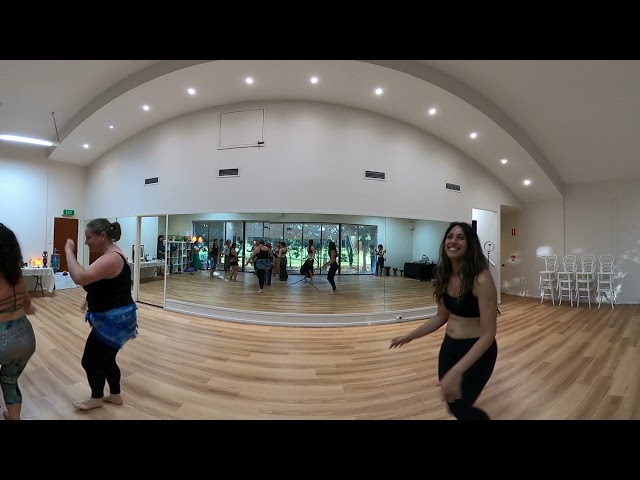 MEZMAR Abd El Salam - Belly Dancing Workshop in 360 VR. Immersive Experience