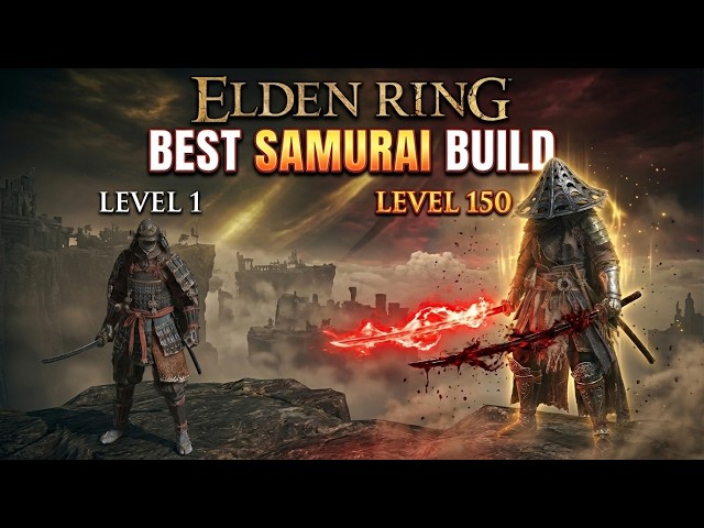 This Samurai Build Carries You From Level 1 to Endgame | Elden Ring