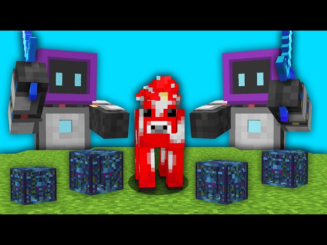 These ROBOTS are INSANE in Minecraft Skyblock!