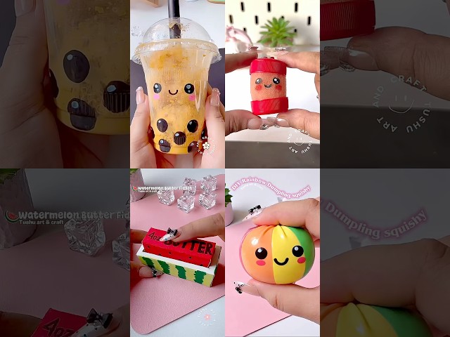 How to Make VIRAL Strowberry SQUISHY! 😱😳 DIY Squishy Tutorial #diy #squishy