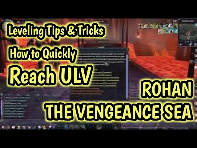 How to quickly reach ULV - R.O.H.A.N.: The Vengeance SEA