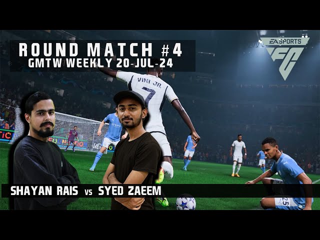 FC 24 France vs France | Shayan Rais (Blue) vs Syed Zaeem (White) | M#4 | 20-Jul-24 | PS5