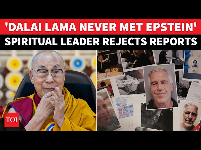 Dalai Lama Finds 169 Mentions In Epstein Files; Tibetan Spiritual Guru’s Office Rejects Reports