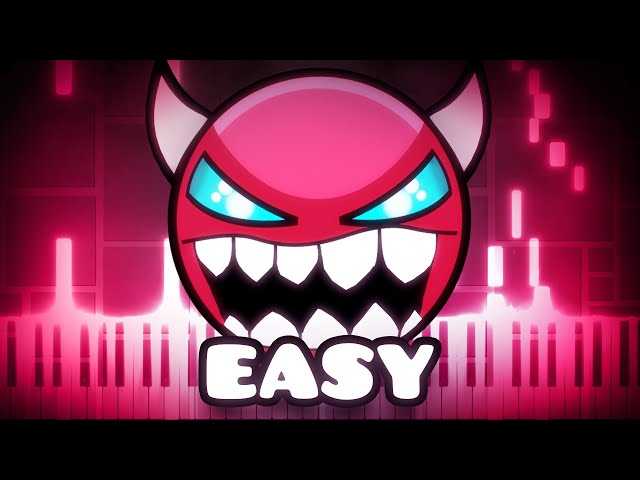 Geometry Dash LVL 23 - Explorers | EASY Piano Tutorial