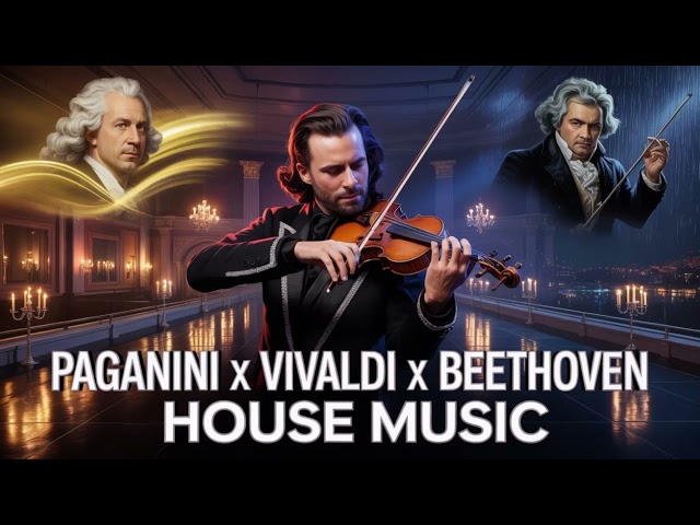 Paganini (Vivaldi x Beethoven) House Music Mix – Hypnotic Violin for Deep Focus