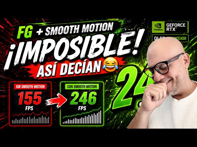 Smooth Motion and Frame Generation? The IMPOSSIBLE combo!