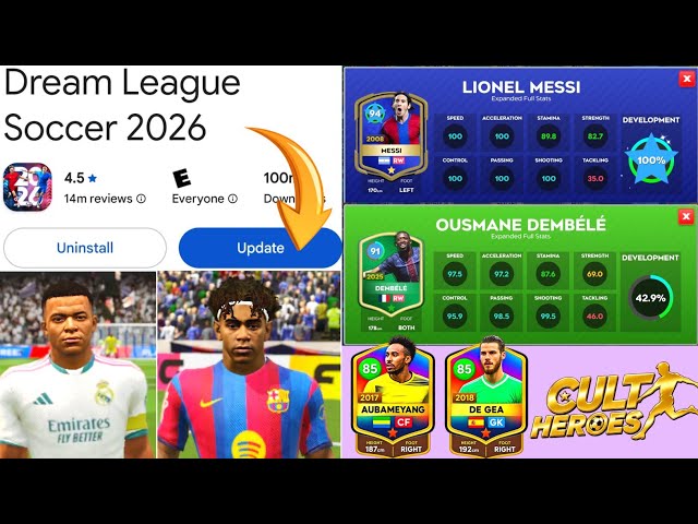 DLS 26 NEW UPDATE | NEW AMAZING FEATURES IN DREAM LEAGUE SOCCER 2026