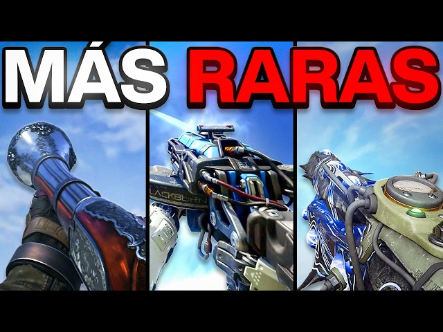 Las ARMAS mas RARAS de la HISTORIA de CALL OF DUTY | TOP 10