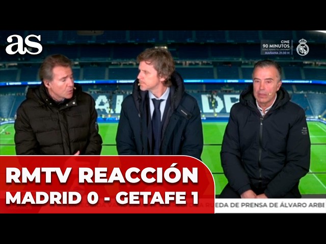La REACCIÓN en caliente de RMTV a la HISTÓRICA DERROTA del REAL MADRID ante el GETAFE en el BERNABÉU