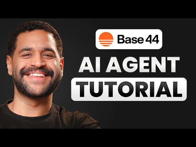 AI Agent Full Tutorial for Beginners 2026 – How to Build AI Agents! (Base 44)