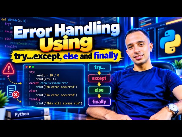 Error Handling Using try...except, else and finally
