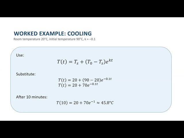 Differential and Integral Calculus Section 3.8:  Exponential Growth and Decay