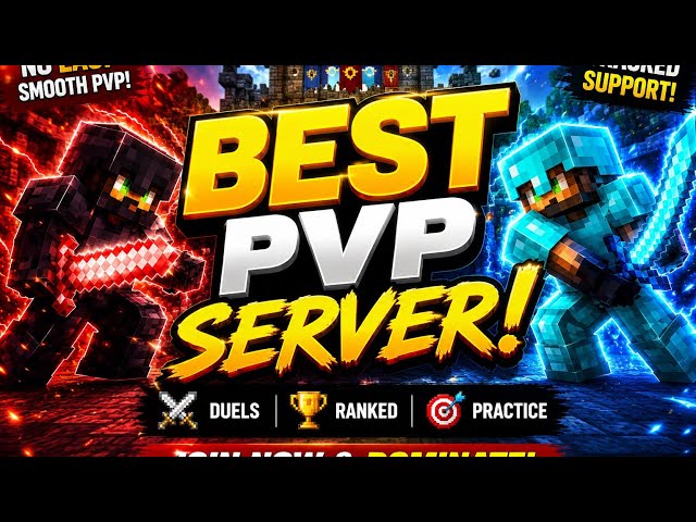 This Minecraft PvP Server is INSANE! (Best for Cracked Players)