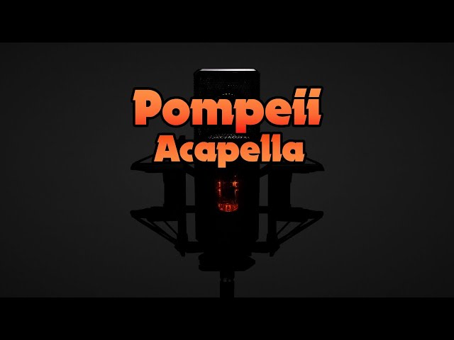 Bastille - Pompeii (Acapella Cover) (Official Audio + Sheet Music)