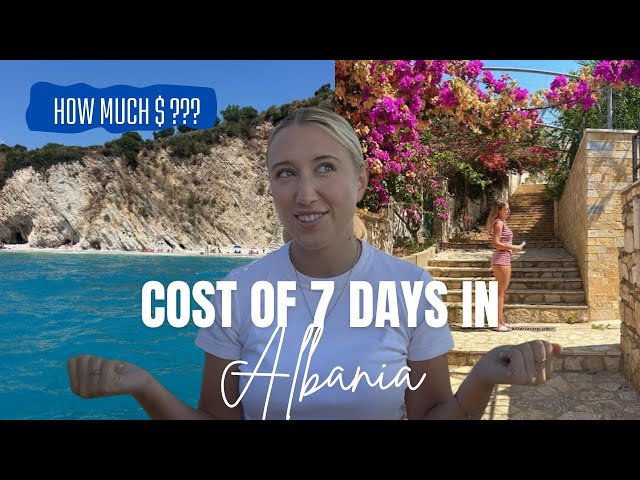 How Much I REALLY Spent in a Week in Albania (Shocked by the Prices!)