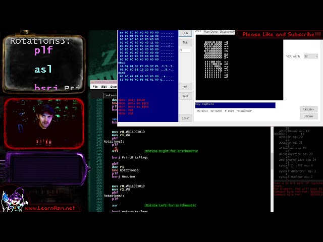Z80 ChibiVM - Lesson ChibiVM4 - Commands