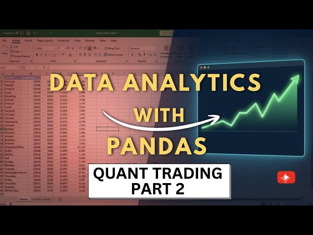 Python for Algo Traders | Ep 8: Data Manipulation in Pandas (Yves Hilpisch Ch. 5 Part 4)