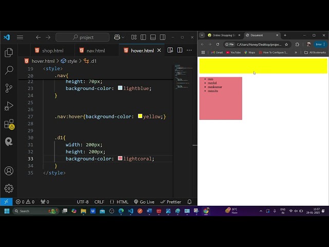 Mastering Hover Effects in Web Development | CSS Hover Tutorial #WebDevelopment #CSS