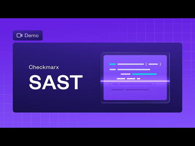 Checkmarx SAST Demo | Secure code at AI velocity