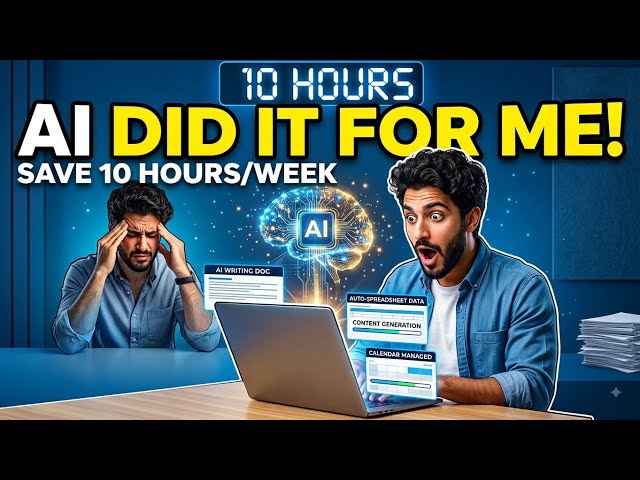 5 AI Tools That Can Save You 10 Hours Every Week💵